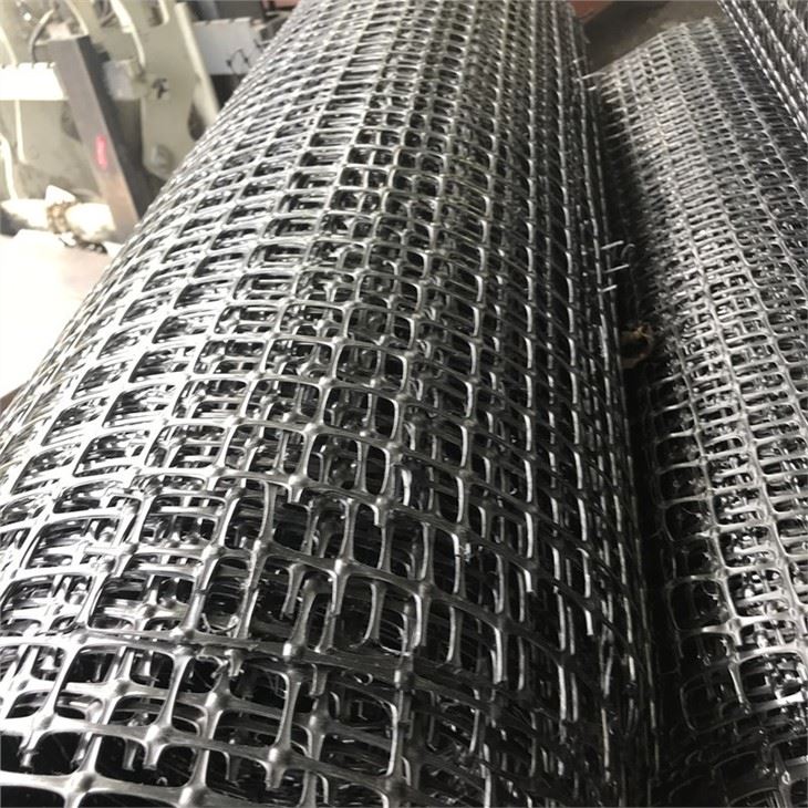 PP Biaxial Plastic Geogrid For Soil Retainer